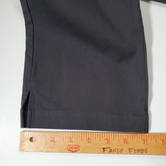 Eileen Fisher Women Twill Slim Straight Pants Medium‎ Ankle Minimalist Office - Picture 13 of 14